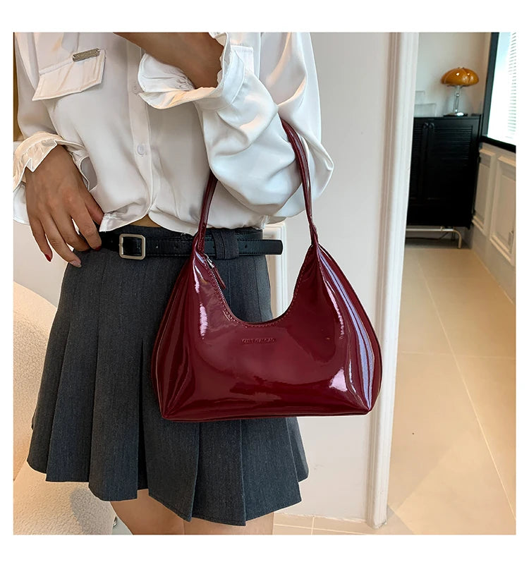 Sac Rouge en Verni
