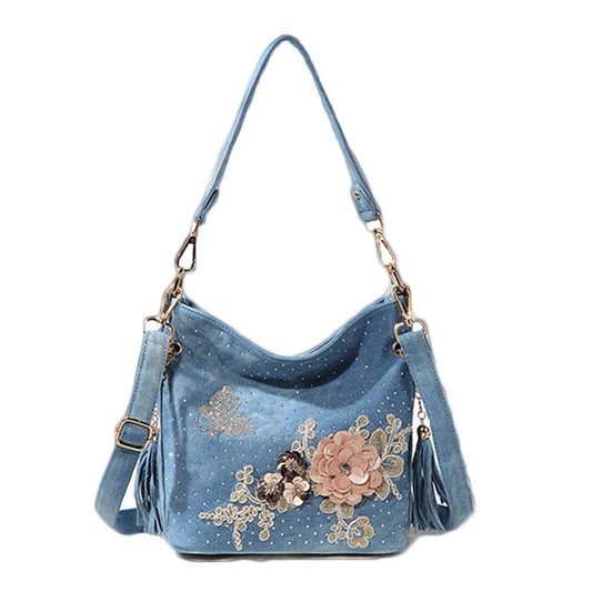 Sac en Jean Délavé