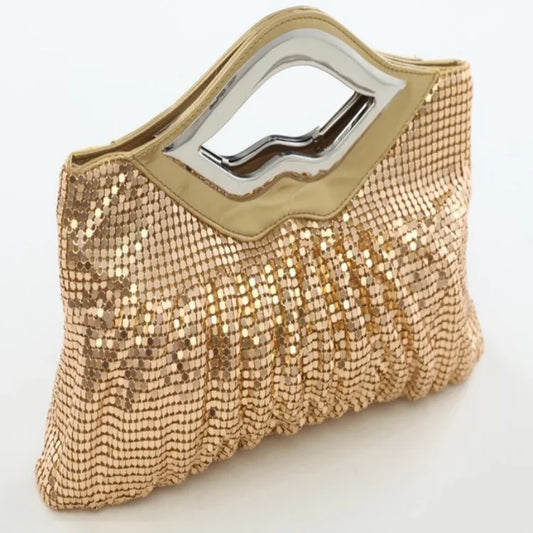 Sac de Soirée Doré