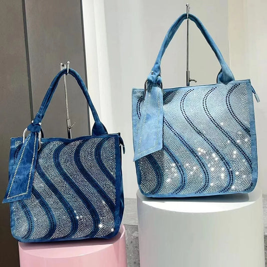 Sac en Jean à Paillette