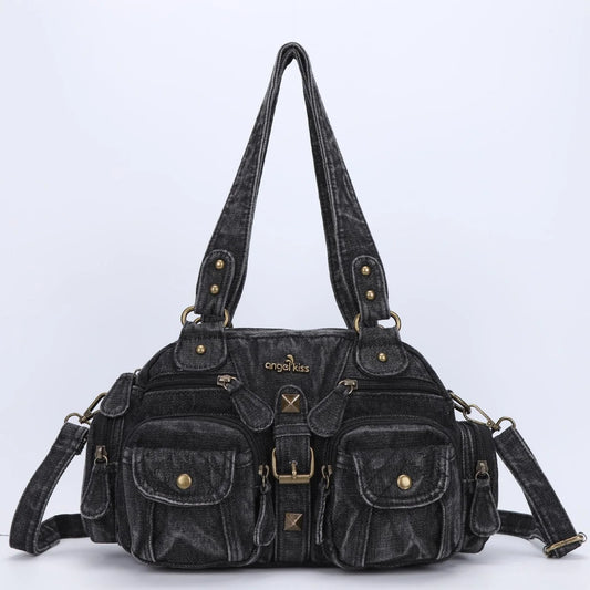 Sac en Jean à Détails Métal